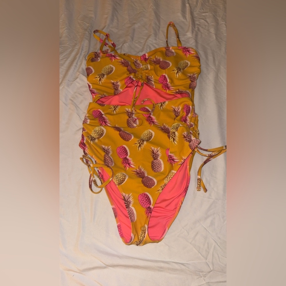 Pineapple Print AERIE Swimsuit